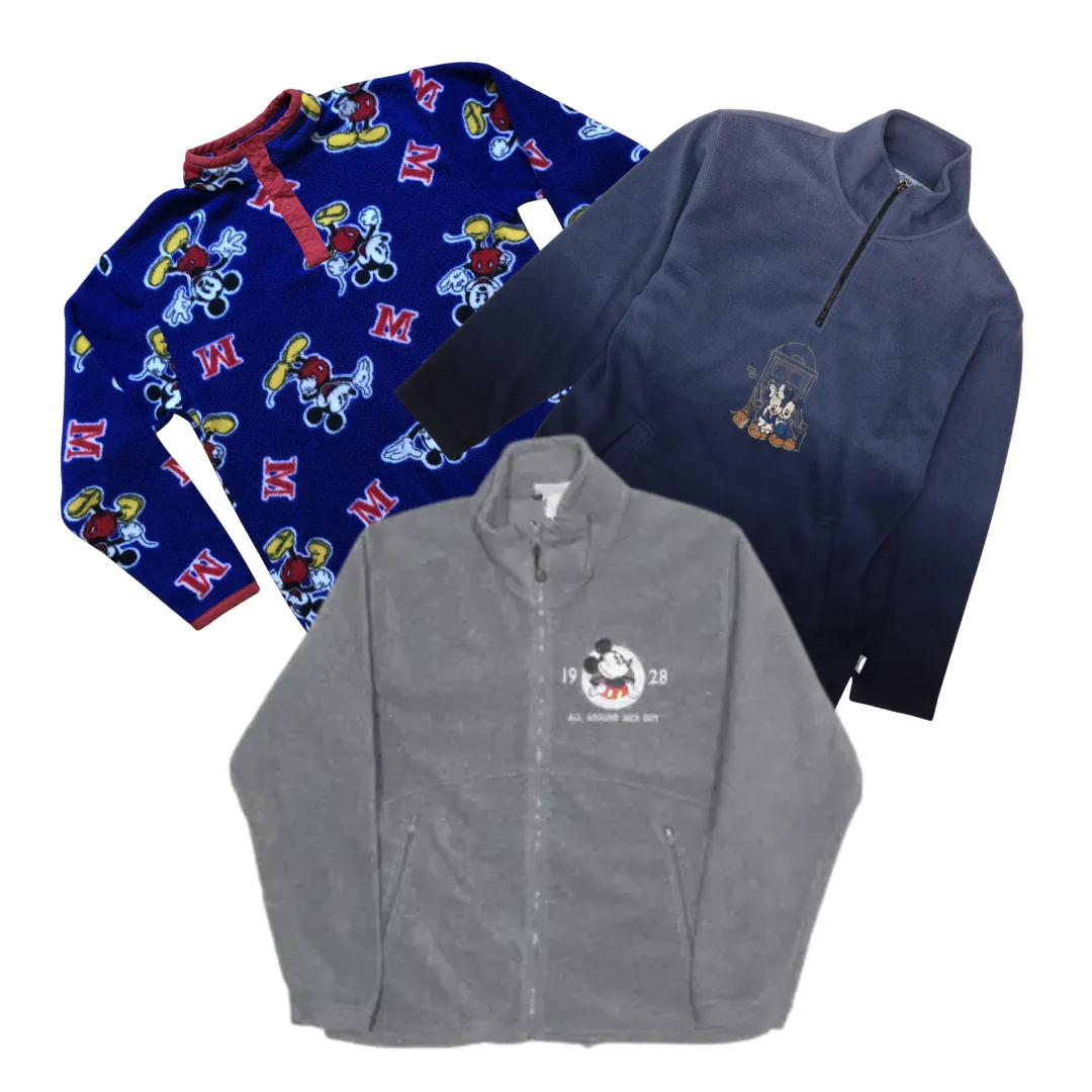 50x MICKEY MOUSE FLEECE